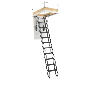 Schody strychowe FAKRO LST 60x120 cm - wysokość do 280 cm